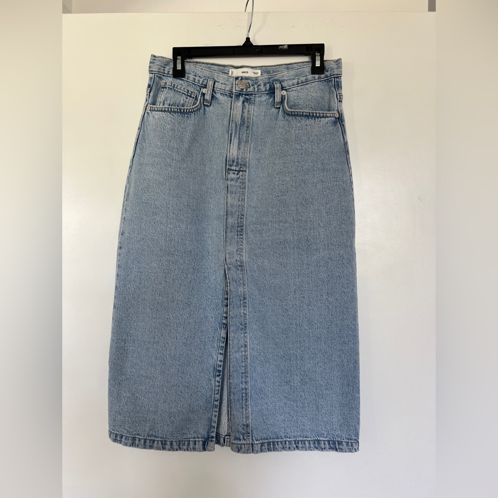 Mango denim pencil skirt size Medium